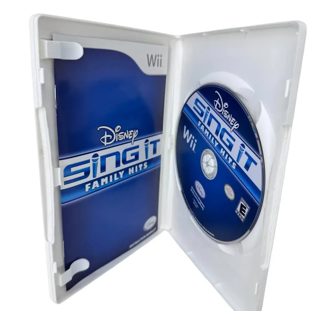 Disney Sing It: Family Hits‎ Karaoke Video Game (Nintendo Wii